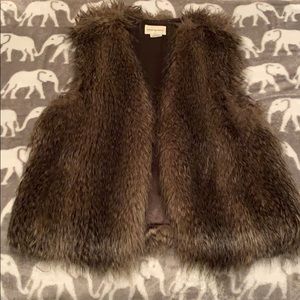 Club Monaco faux fur vest - Gorgeous! Fits XS/S